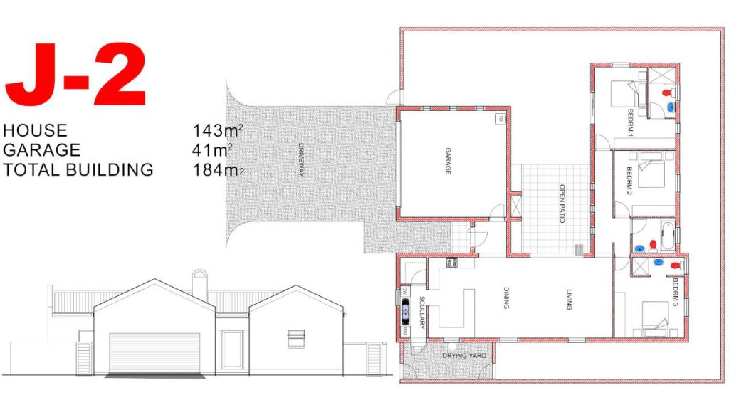 Ougat Bouers plan J02 Floor Plan