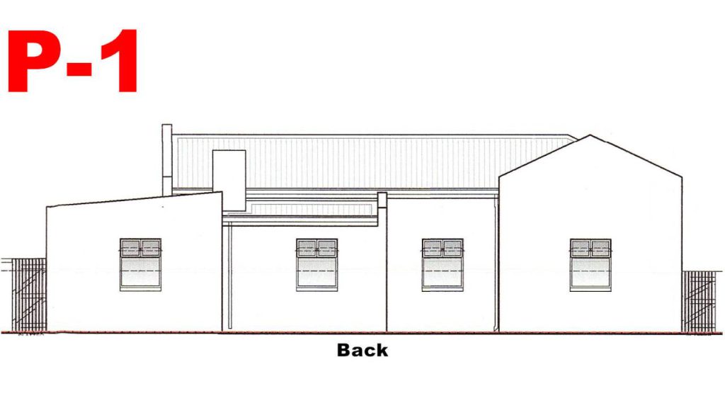 Ougat Bouers plan P1 back view