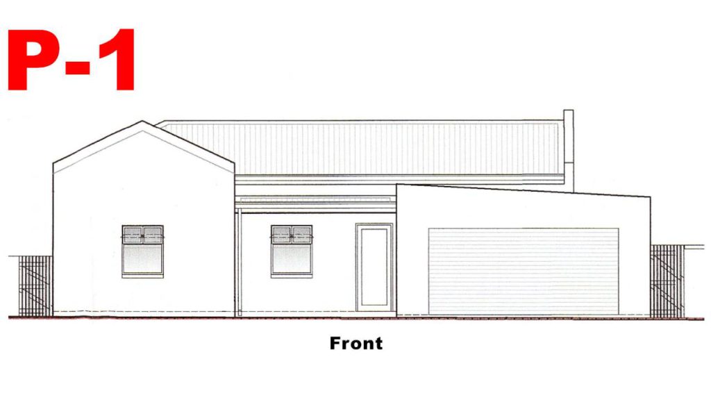 Ougat Bouers plan P1 front view