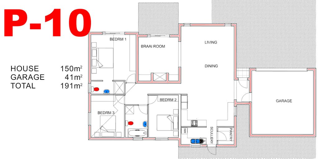 Ougat Bouers plan P10 Floor Plan