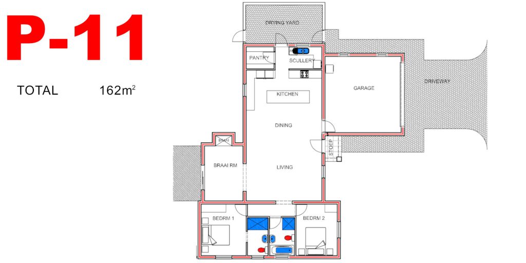 Ougat Bouers plan P11 Floor Plan