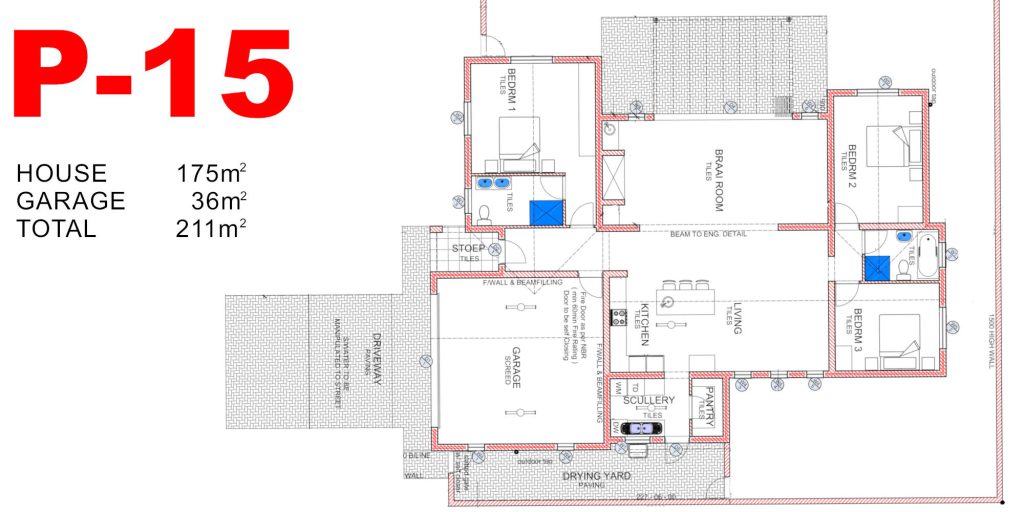 Ougat Bouers plan P15 Floor Plan