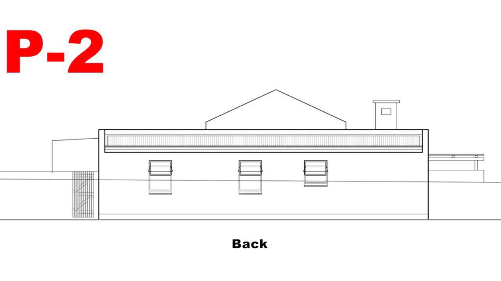 Ougat Bouers plan P2 back view