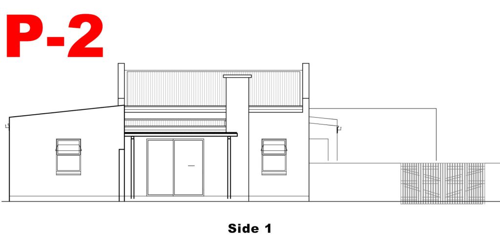 Ougat Bouers plan P2 Side 1 view