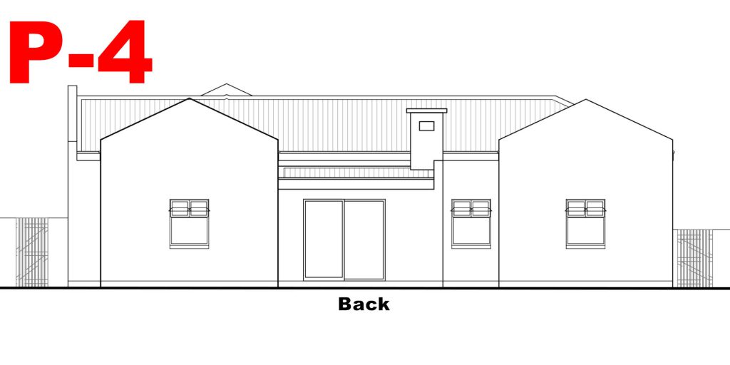 Ougat Bouers plan P4 Back view