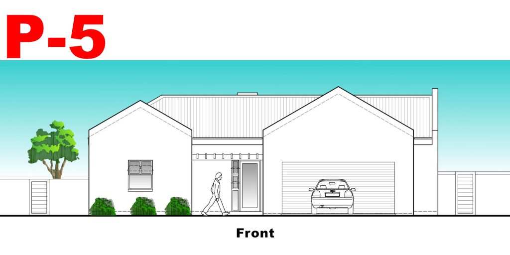 Ougat Bouers plan P5 Front view