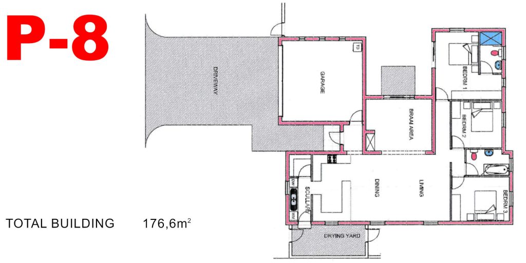 Ougat Bouers plan P8 Floor Plan