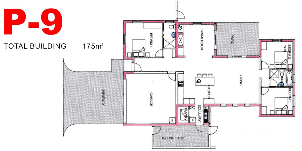 Ougat Bouers plan P9 Floor Plan